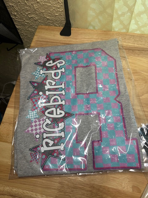 SMALL GREY RICEBIRDS TEE