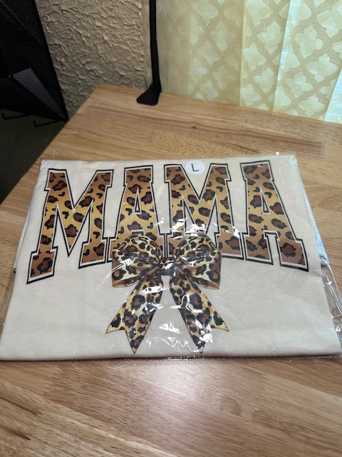 LARGE BELLA CANVAS MAMA TEE