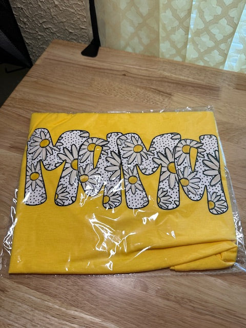 MEDIUM YELLOW MAMA TEE
