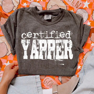 CERTIFIED YAPPER TEE