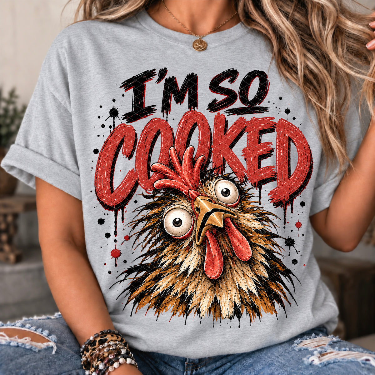 I'M SO COOKED TEE
