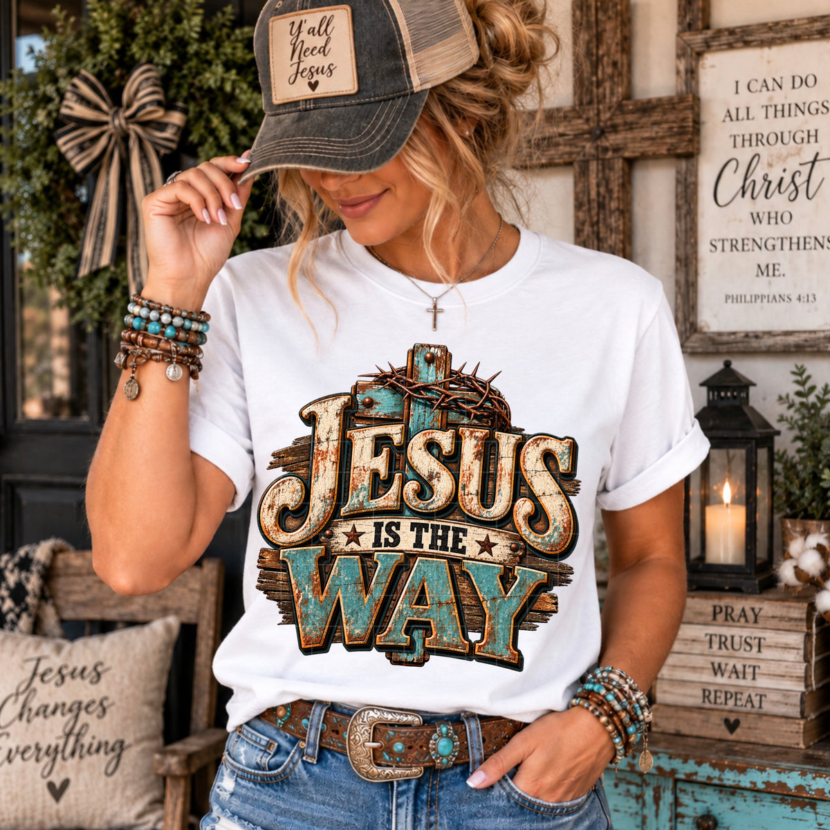 JESUS IS THE WAY TEE