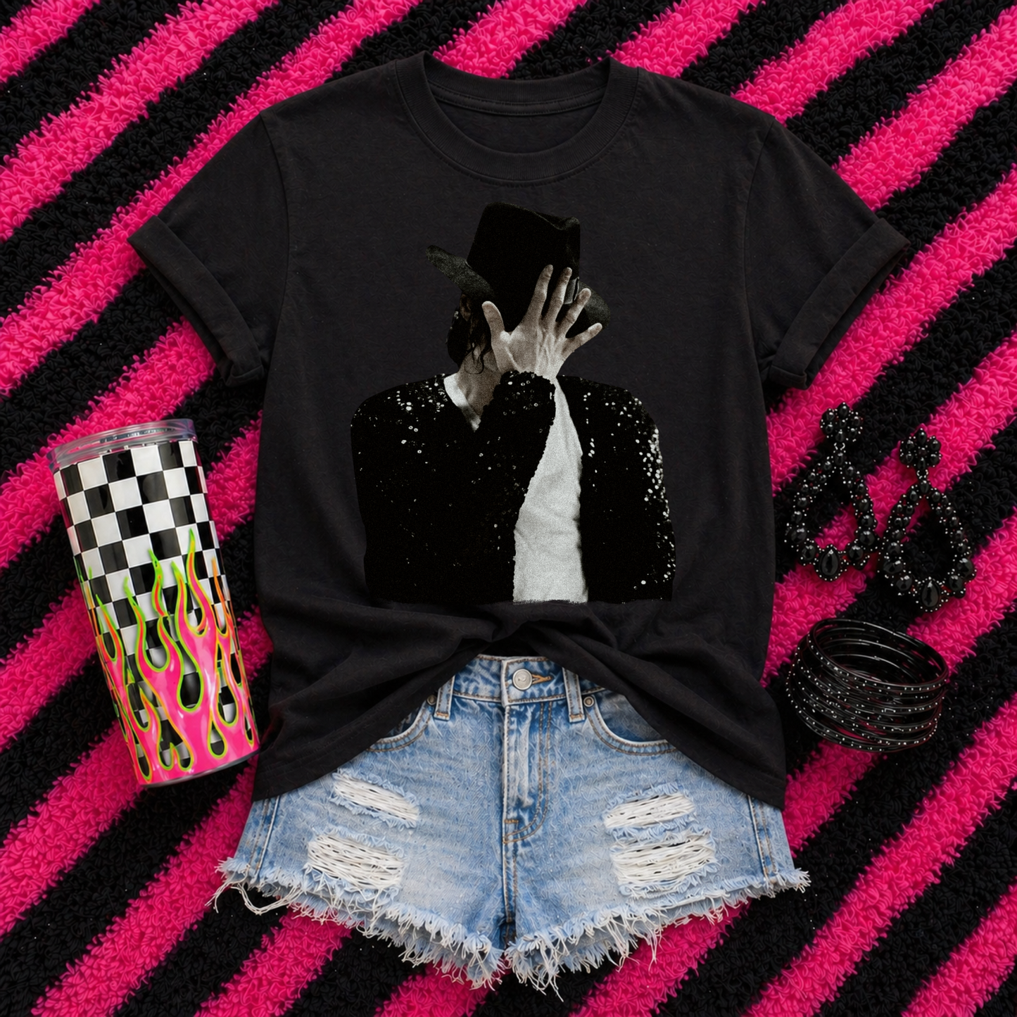 Michael Jackson Face tee - 2 styles
