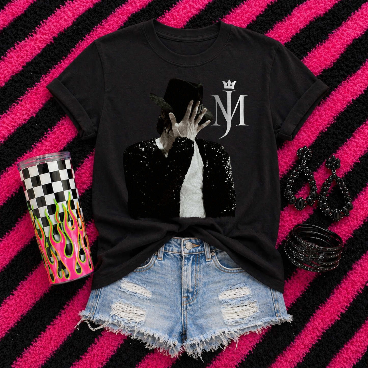 Michael Jackson Face tee - 2 styles