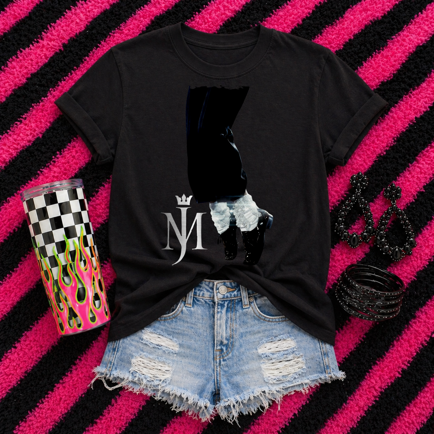Michael Jackson Feet tee - 2 styles
