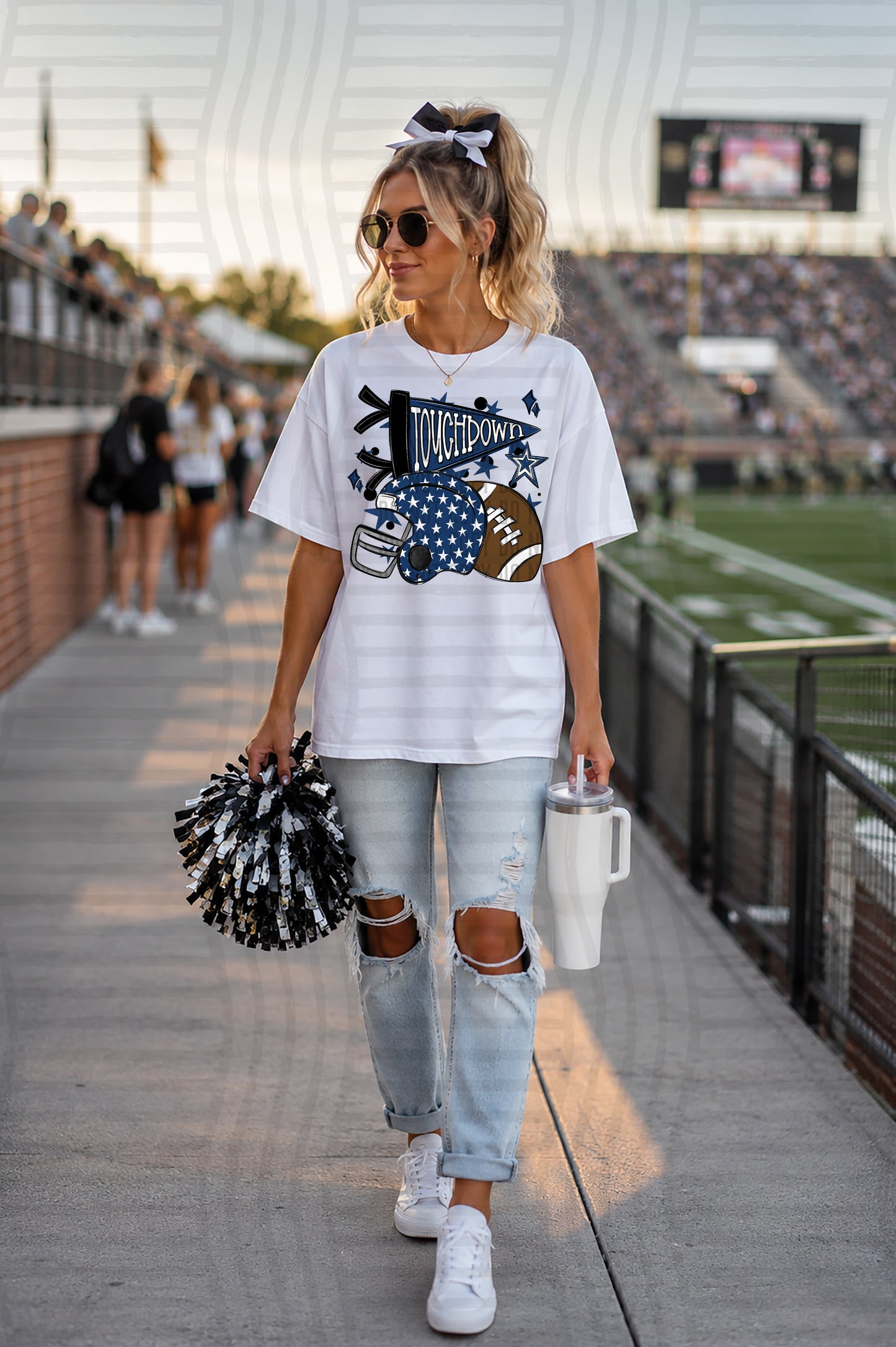 TOUCHDOWN HELMET TEES -25 COLORS