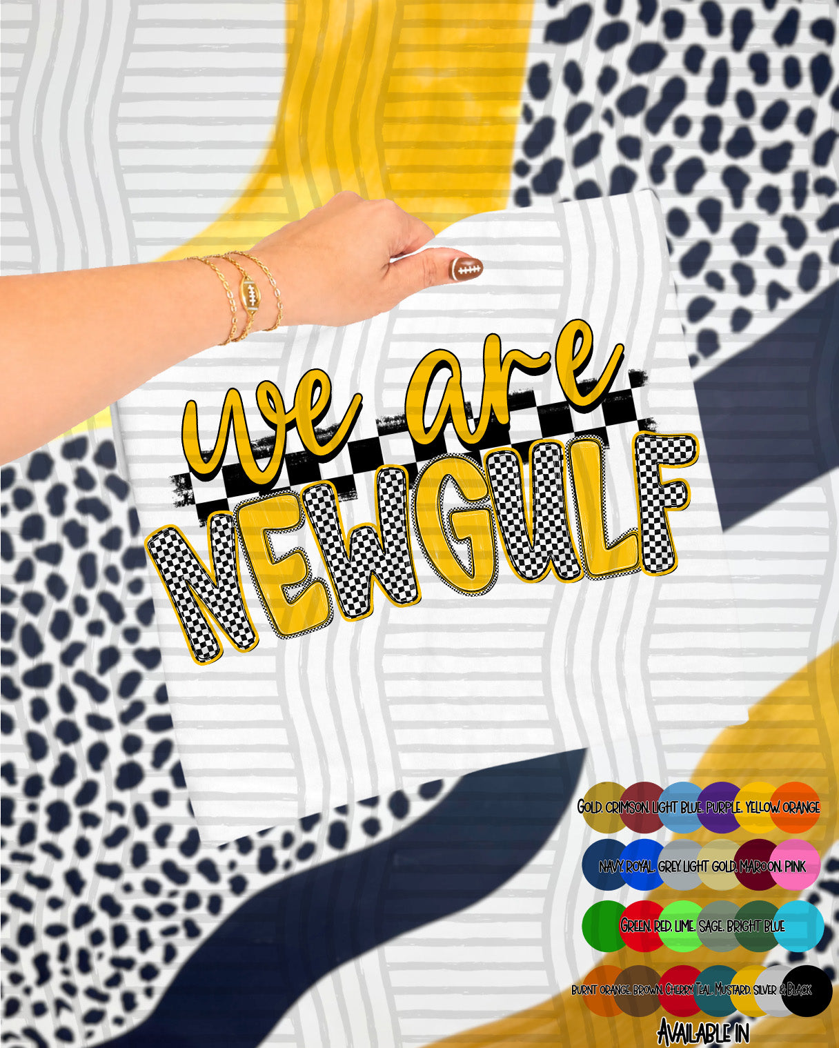 WE ARE CHECKER CRUSH MASCOTS TEE
