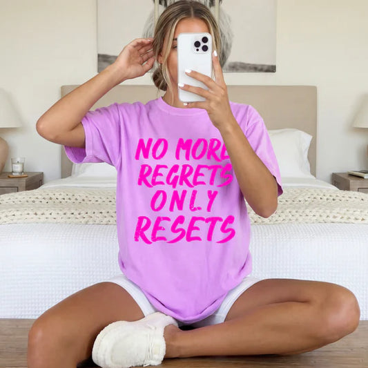 NO MORE REGRETS TEE