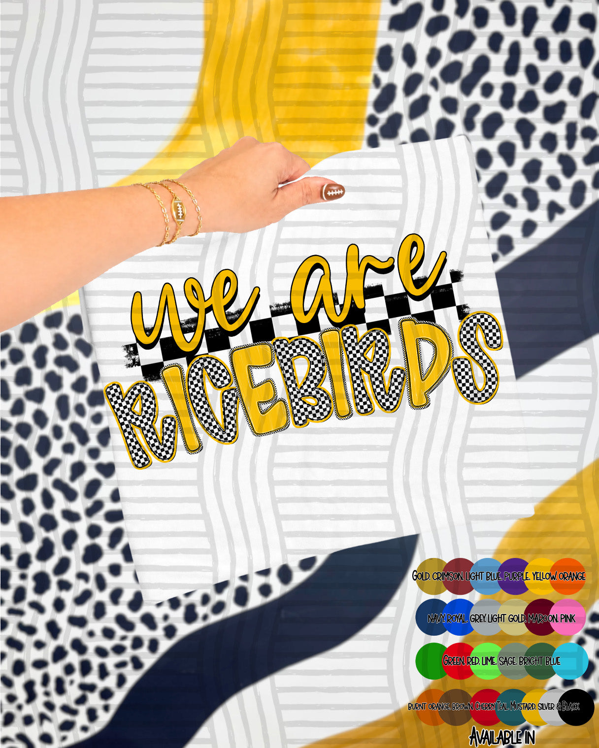 WE ARE CHECKER CRUSH MASCOTS TEE