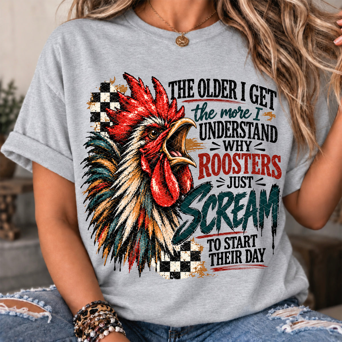 THE OLDER I GET....... TEE