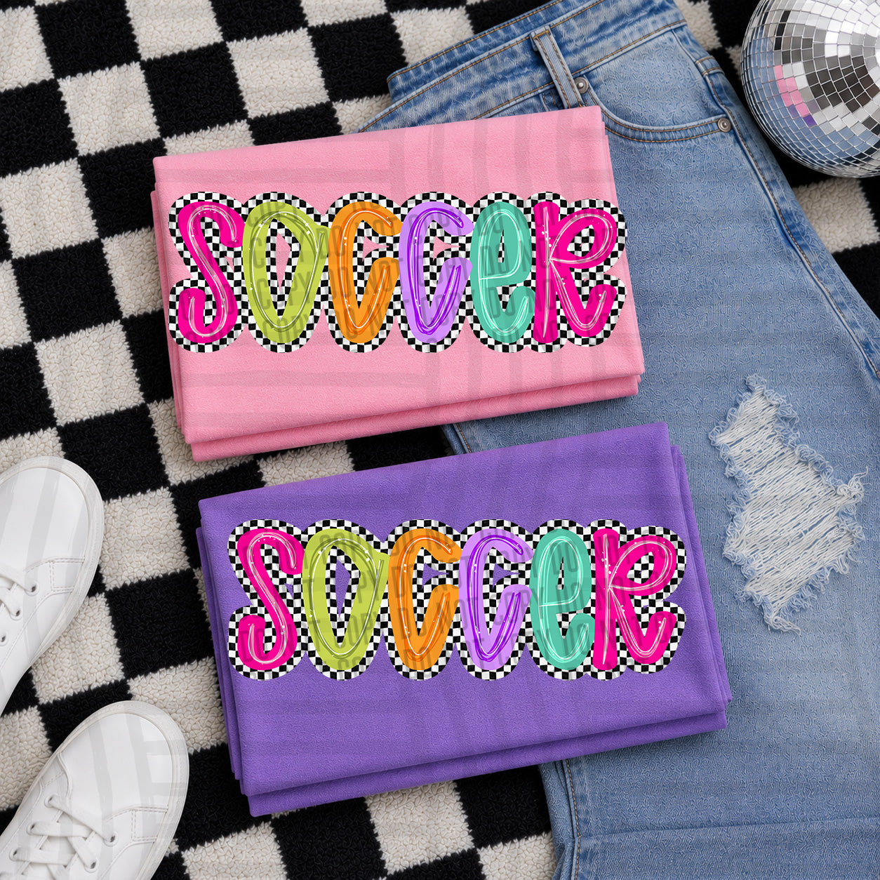 SIMPLY CHECKER NAME TEES 20+ NAMES