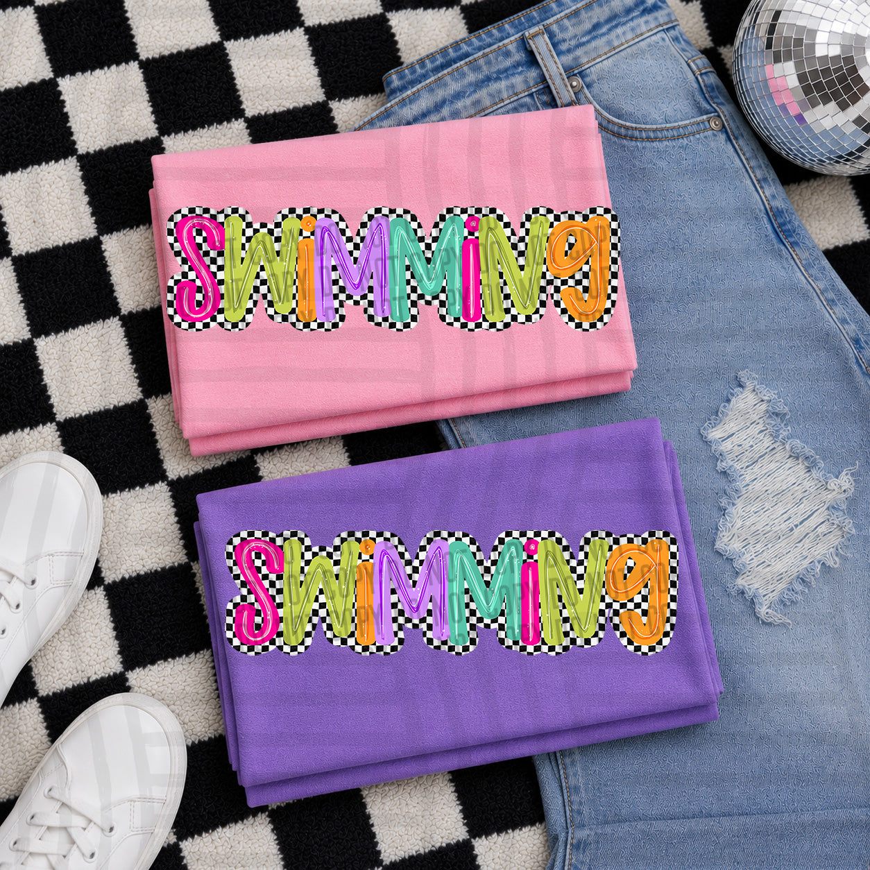 SIMPLY CHECKER NAME TEES 20+ NAMES