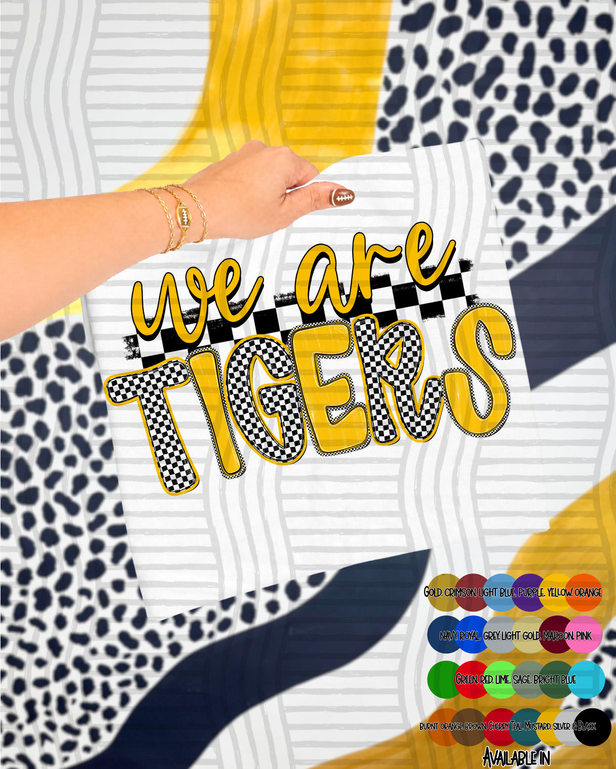 WE ARE CHECKER CRUSH MASCOTS TEE