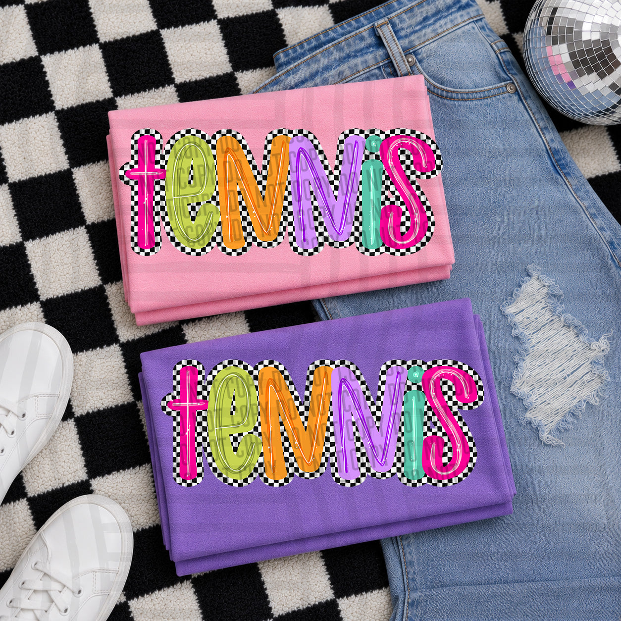 SIMPLY CHECKER NAME TEES 20+ NAMES