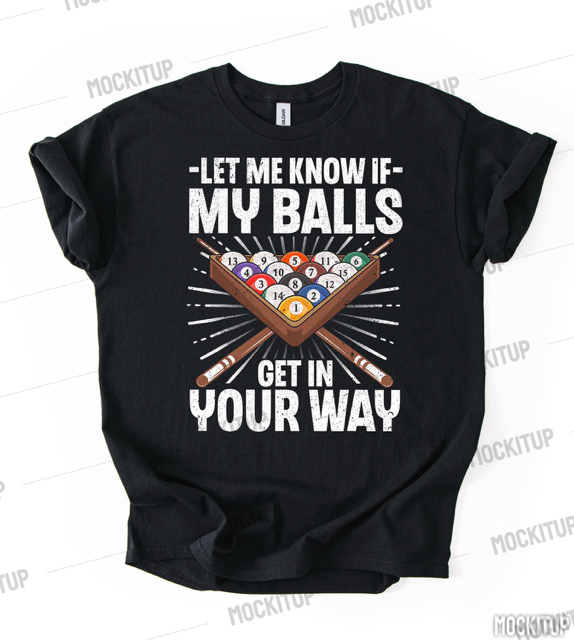 LET ME KNOW POOL TEE