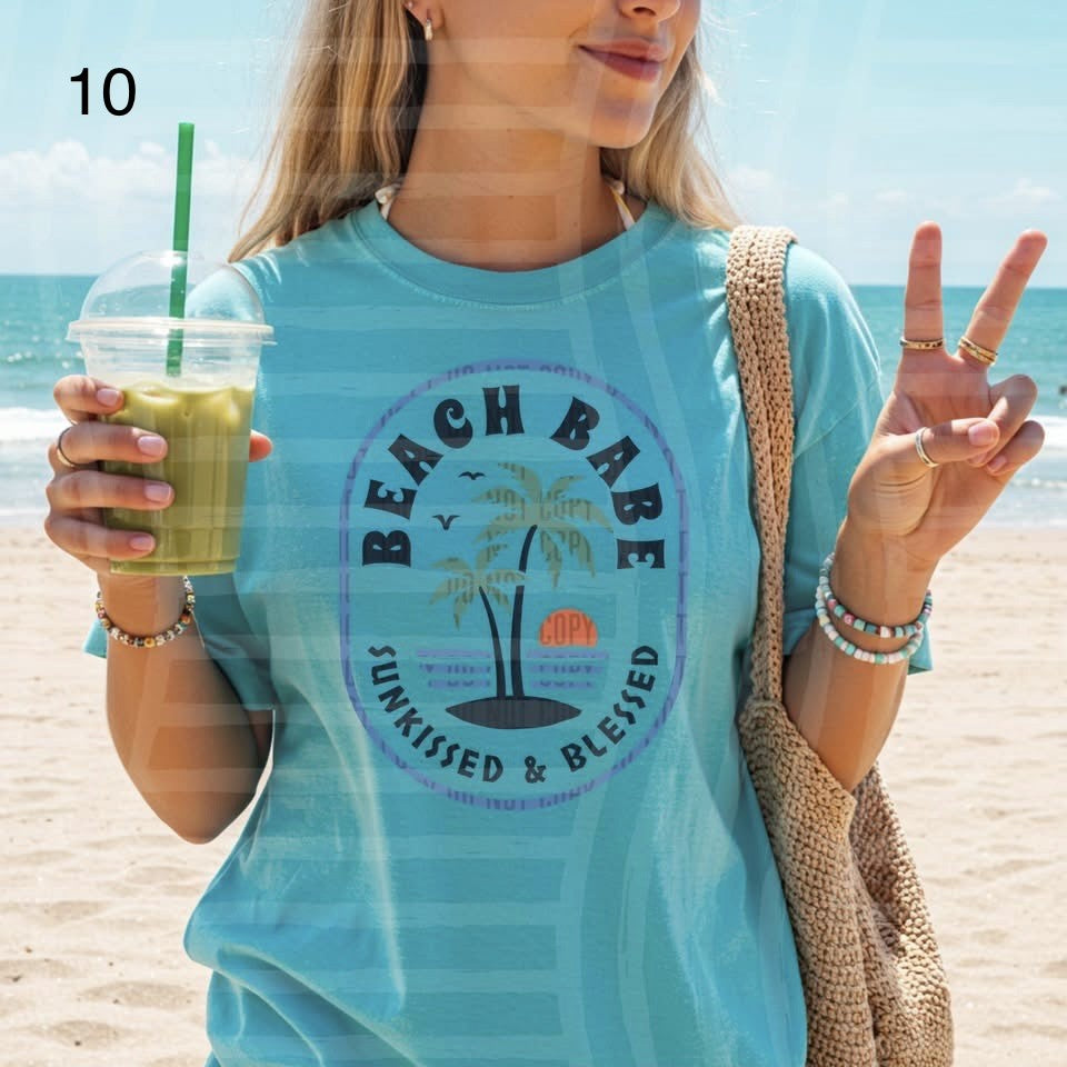 VARIETY OF BEACHY VIBES TEE