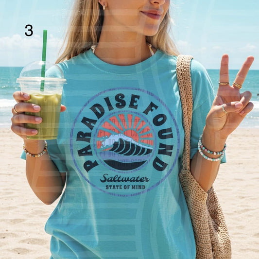 VARIETY OF BEACHY VIBES TEE
