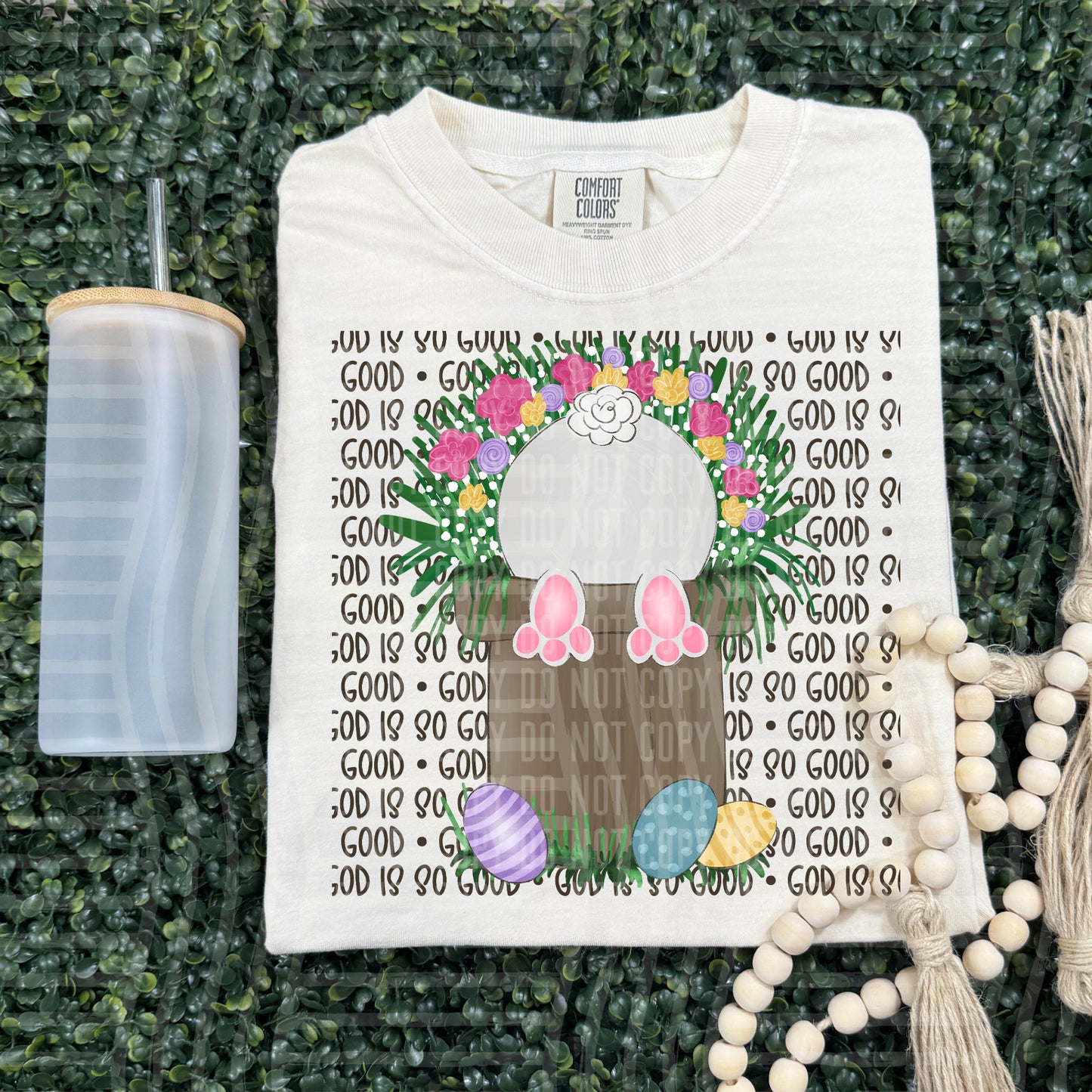 GOD IS GOOD BUNNY TEE