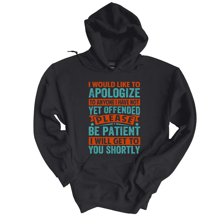 I WOULD LIKE TO APOLOGIZE TEE