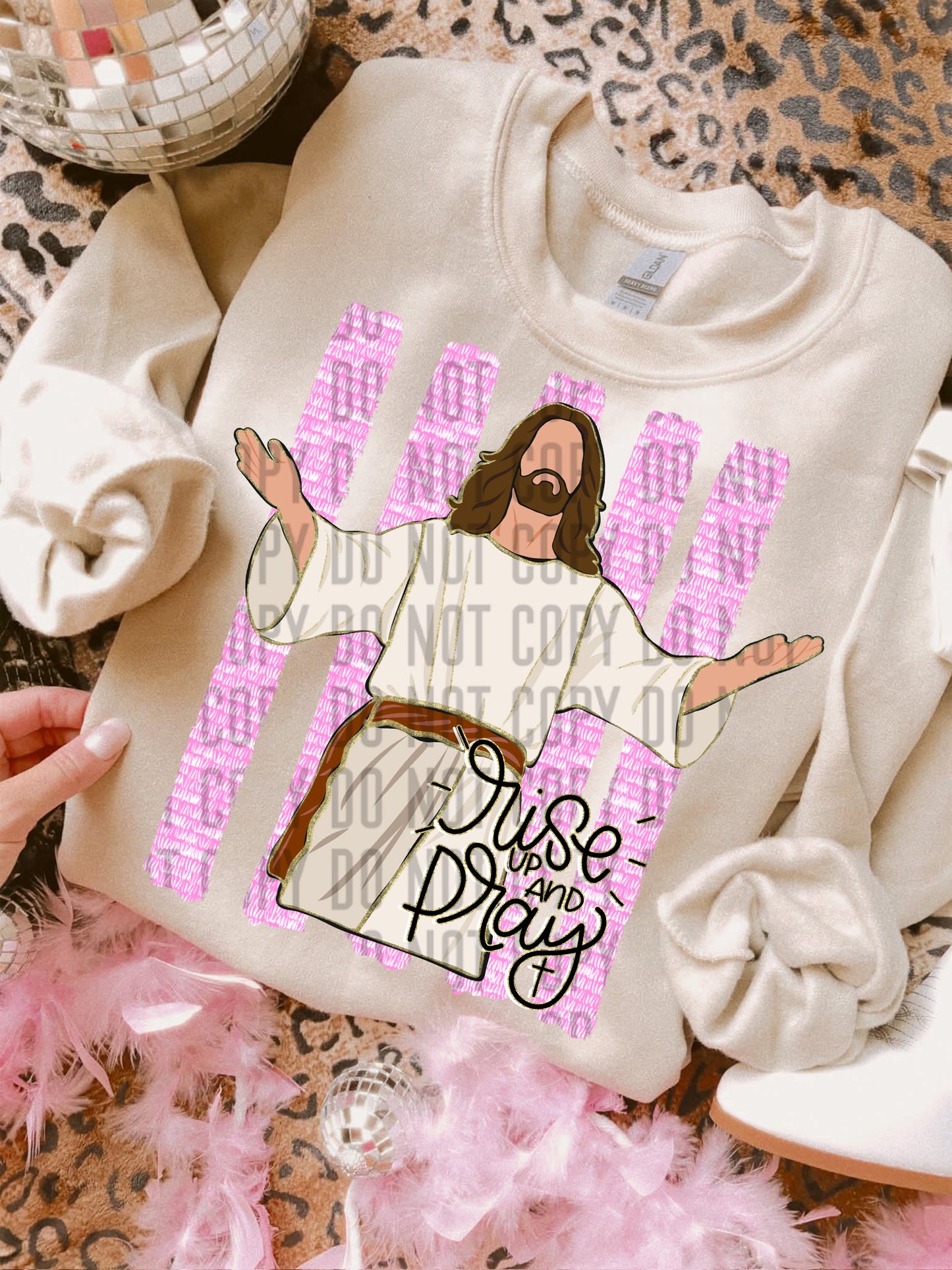RISE AND PRAY TEE-2 STYLES
