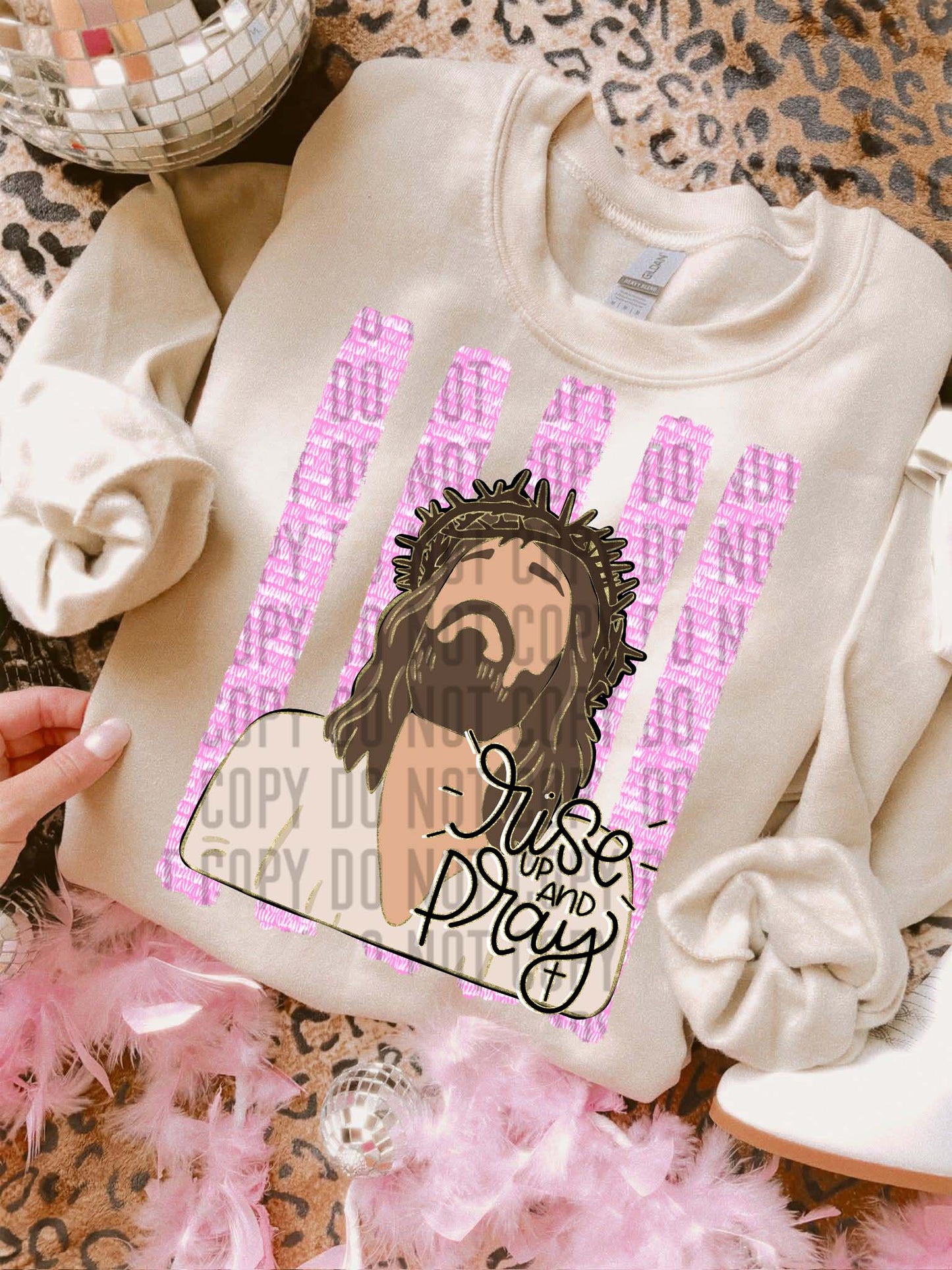 RISE AND PRAY TEE-2 STYLES